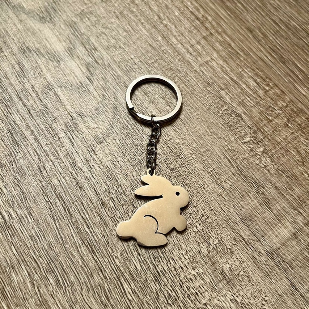Bunny keychain